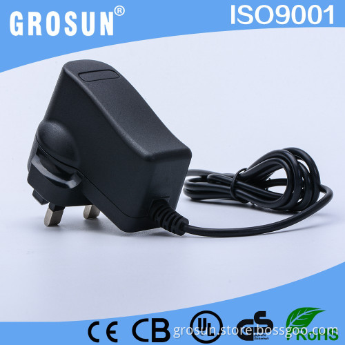 UK Plug18W 12V Regulated Switching Replacement Power DC Adapter for Household Electronics Routers Speakers CCTV Cameras